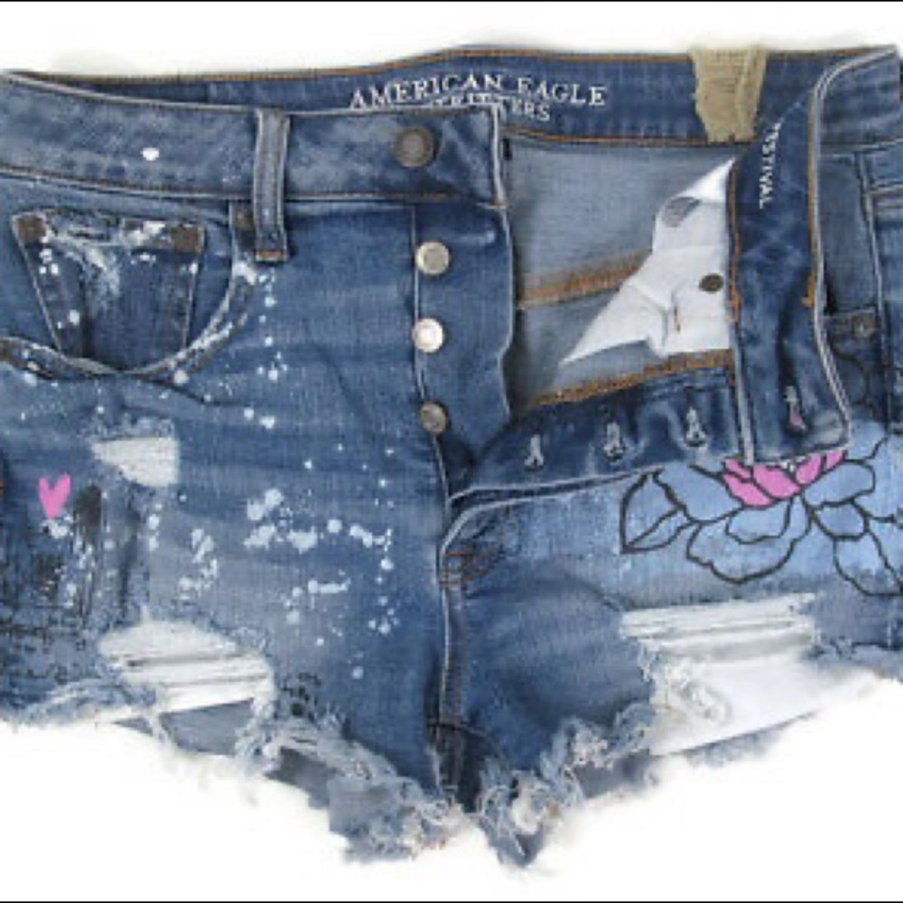 american eagle vintage shorts!🦋